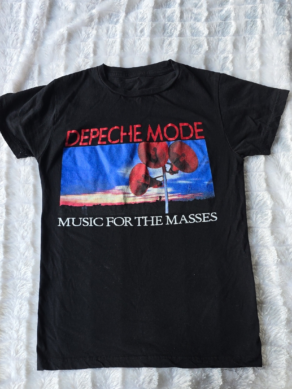 Depeche Mode "Music For The Masses" Black Graphic Tee